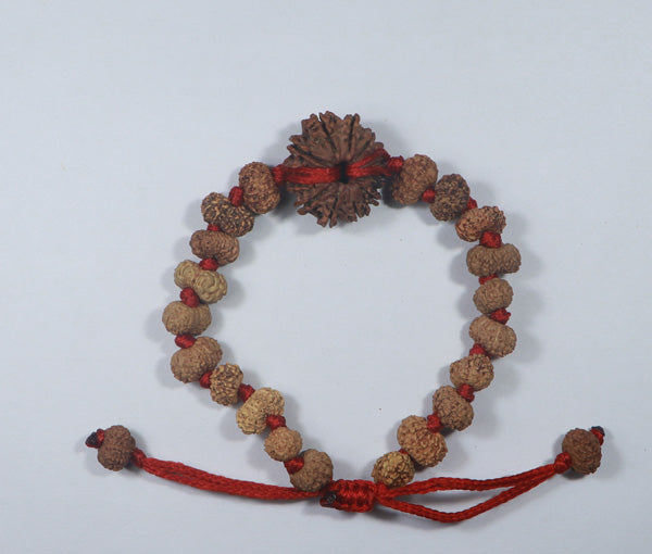 13 Mukhi Bracelet - Nepali & Indonesian Beads Combo. – Rudradhyay