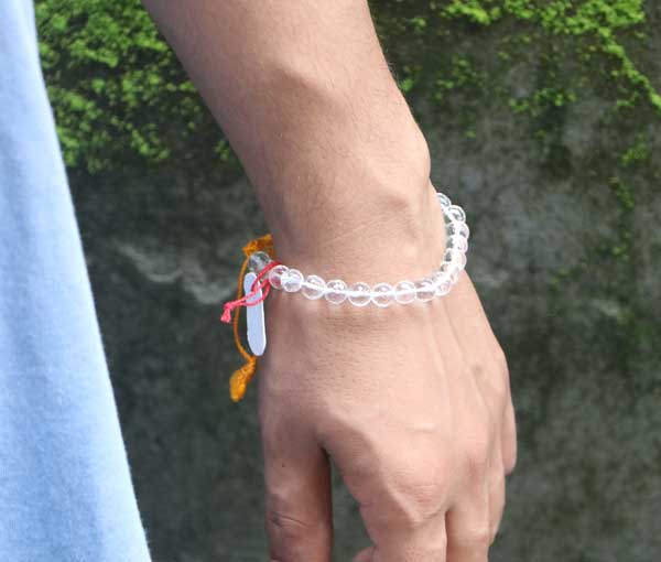 Sphatik bracelet hot sale in silver