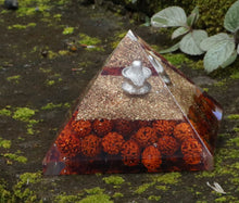 Load image into Gallery viewer, Rudraksha shivling pyramid