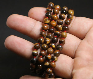 Tiger Stone Mala 108+1 beads