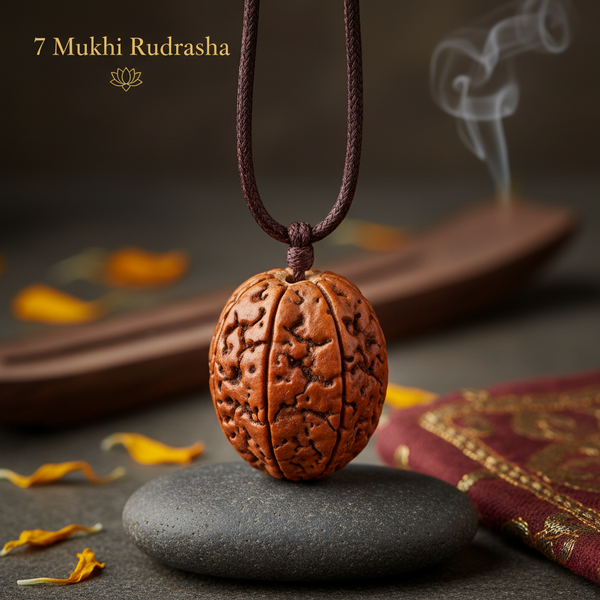 The Role of 7 Mukhi Rudraksha in Meditation and Spiritual Practices