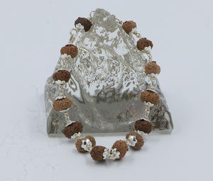 11 Mukhi Rudraksha Bracelet(Silver)