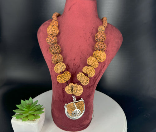 1 - 14 Mukhi Rudraksha Mala combination - Nepali