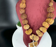 Load image into Gallery viewer, 1 - 14 Mukhi Rudraksha Mala combination - Nepali