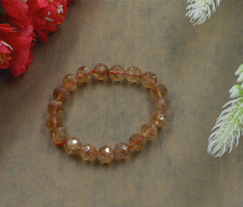 Citrine Cutting Bracelet