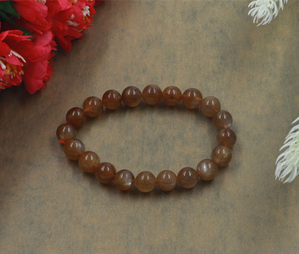 Andesine stone bracelet