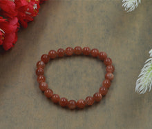 Load image into Gallery viewer, sunstone stone bracelet (top quality)