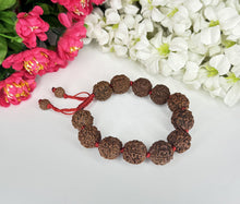 Load image into Gallery viewer, 6 Mukhi Rudraksha Brcaelet - Nepali