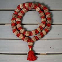 Load image into Gallery viewer, 32+1 Beads 5 Mukhi Nepali Rudraksha Kantha - Rudradhyay