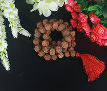Load image into Gallery viewer, 54+1 Beads 7 Mukhi Rudraksha Kantha - Nepali