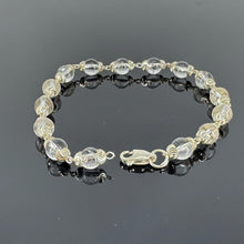 Load image into Gallery viewer, Sphatik Crystal Bracelet - Silver Capping