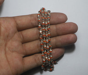 108+1 beads Rudrani Mala - Pure Silver