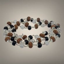 Load image into Gallery viewer, Rudraksha, Sphatik &amp; Karungali Mala Combo - Rudradhyay