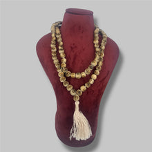 Load image into Gallery viewer, Ram Naam Tulsi Mala - 108+1 beads
