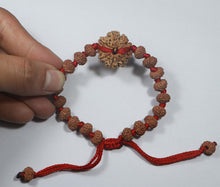 Load image into Gallery viewer, 10 Mukhi Bracelet - Nepali &amp; Indonesian Beads Combo.