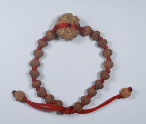 11 Mukhi Bracelet - Nepali & Indonesian Beads Combo.