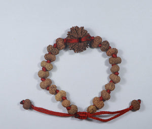 13 Mukhi Bracelet - Nepali & Indonesian Beads Combo.