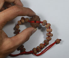 Load image into Gallery viewer, 14 Mukhi Bracelet - Nepali &amp; Indonesian Beads Combo