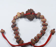 Load image into Gallery viewer, 14 Mukhi Bracelet - Nepali &amp; Indonesian Beads Combo