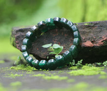 Load image into Gallery viewer, Green Jasper Stone Bracelet