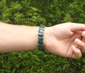 Green Jasper Stone Bracelet
