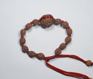 4 Mukhi Bracelet - Nepali & Indonesian Beads Combo.