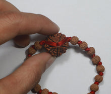 Load image into Gallery viewer, 5 Mukhi Bracelet - Nepali &amp; Indonesian Beads Combo.