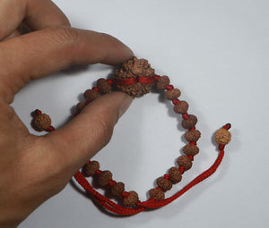 8 Mukhi Bracelet - Nepali & Indonesian Beads Combo.