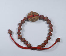 Load image into Gallery viewer, 9 Mukhi Bracelet - Nepali &amp; Indonesian Beads Combo.