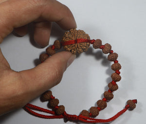 9 Mukhi Bracelet - Nepali & Indonesian Beads Combo.