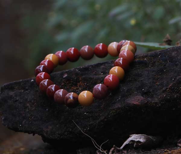 Natural Stone Bead Bracelet Mookaite Jades Beaded Bracelet Bangle Elastic  Amazonite Pulsera Yoga 4mm Men Women Trendy Jewelry
