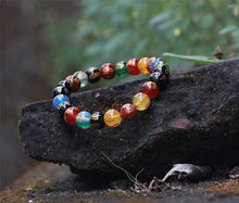 Load image into Gallery viewer, Om Mani Padme Hum Stone Bracelet