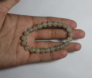 Green Prehnite Stone Bracelet