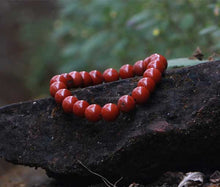 Load image into Gallery viewer, Red Jasper Stone Bracelet - 23 Beads