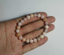 Load image into Gallery viewer, Pink Stone Opal Bracelet - 23 Beads