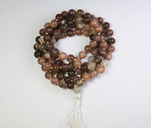 Load image into Gallery viewer, Peach Moonstone Mala - 108 Beads