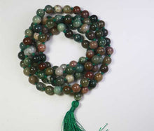 Load image into Gallery viewer, Blood Stone Mala - 108 Beads