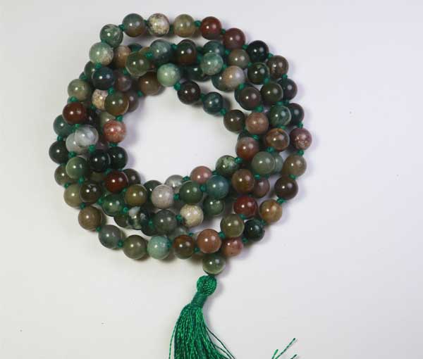 Bloodstone deals mala beads