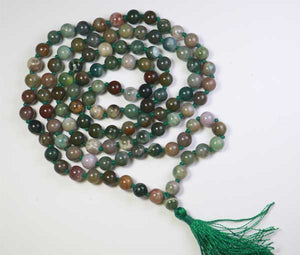 Blood Stone Mala - 108 Beads