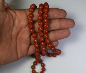 Red Jasper Stone Mala - 108 Beads