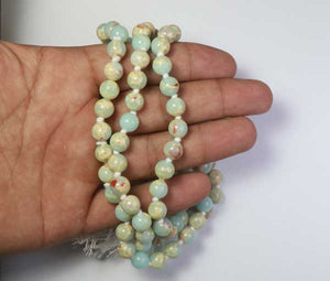 Peruvian Opal Stone Mala - 108 Beads