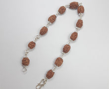 Load image into Gallery viewer, 3 Mukhi Rudraksha Bracelet (Silver) - Rudradhyay