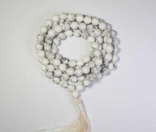 Howlite Stone Mala - 108 Beads