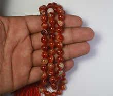Load image into Gallery viewer, carnelian Stone Mala - 108 Beads