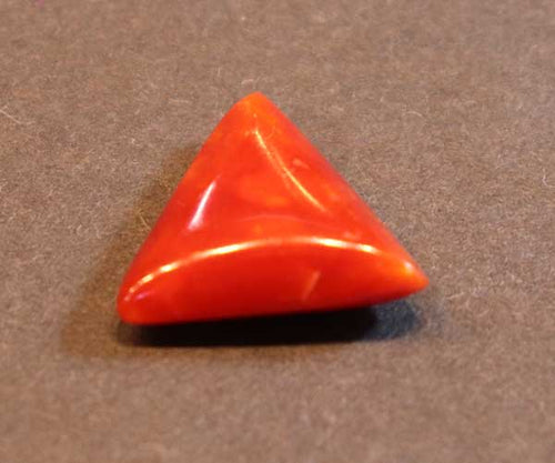 7.25ct Italian Red coral (मूंगा) 100% original lab certified - Rudradhyay