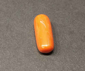 6.55ct red coral (capsule) - Italian - Rudradhyay