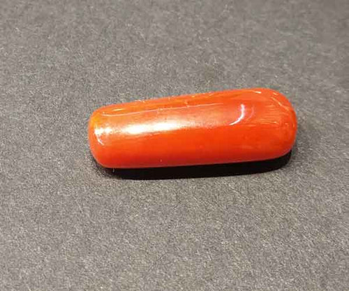 10.40ct red coral (capsule) - Italian - Rudradhyay
