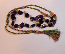 Load image into Gallery viewer, 302.60ct 100% pure  topaz and Amethyst mala or necklace - Rudradhyay