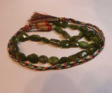 Load image into Gallery viewer, 342ct 100% pure peridot stone mala or necklace - Rudradhyay