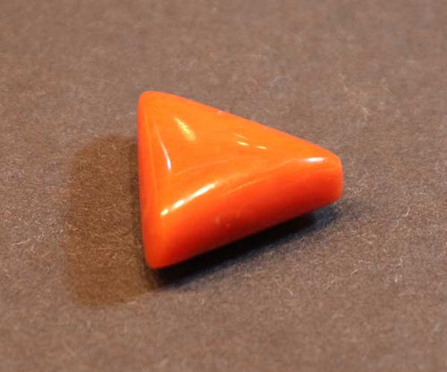 7.45ct Italian Red coral (मूंगा) 100% original lab certified - Rudradhyay